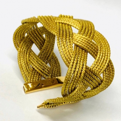 Golden Grass Cuff