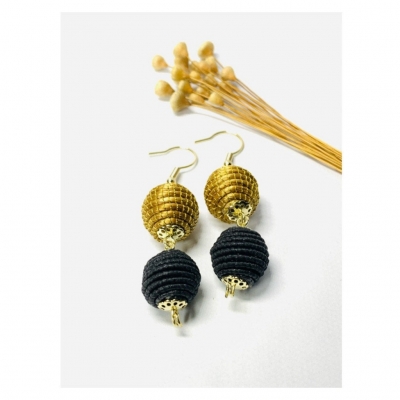 Double Sphere Earrings