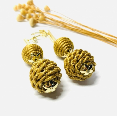 Double Sphere Earrings