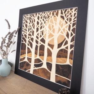 Winter Forest Giclee Print