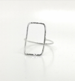 Strength Ring in Silver