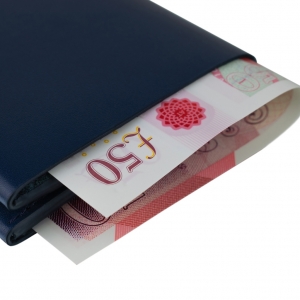 Navy Blue Bifold Wallet